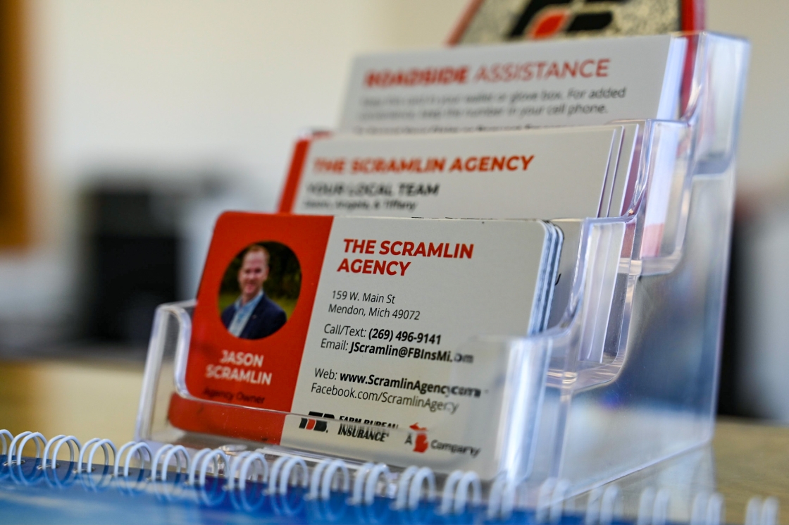 Scramlin Agency Business Cards